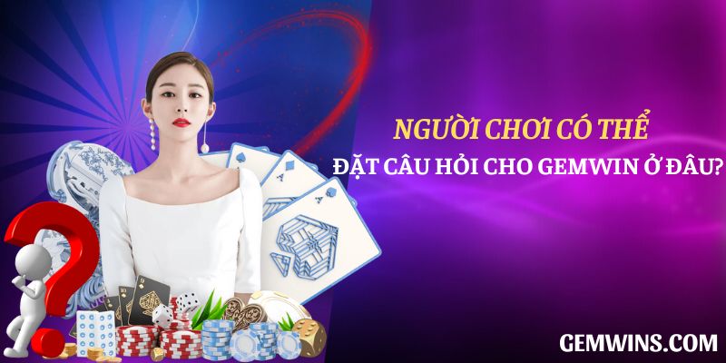 Người chơi có thể đặt câu hỏi cho Gemwin ở đâu?