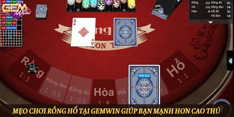 Mẹo chơi Rồng Hổ tại Gemwin giúp bạn mạnh hơn cao thủ