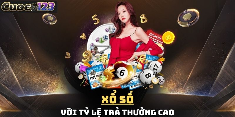 Sảnh xổ số sẽ được quay thưởng vào mỗi 18h hằng ngày